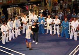 Sportesemények konferálása, felvezetése. Játékok vezetése. Például: Magyarország-Németország nemzetközi vízilabda mérkőzés, K1 bemutató küzdelmek, szkander országos bajnokság, motocross országos bajnokság, lovas napok, nemzetközi táncversenyek - versenytánc, hip-hop, show-tánc. 