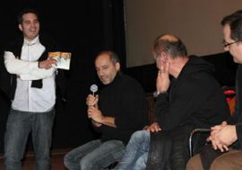 Beszélgetések, riportok, filmbemutatók